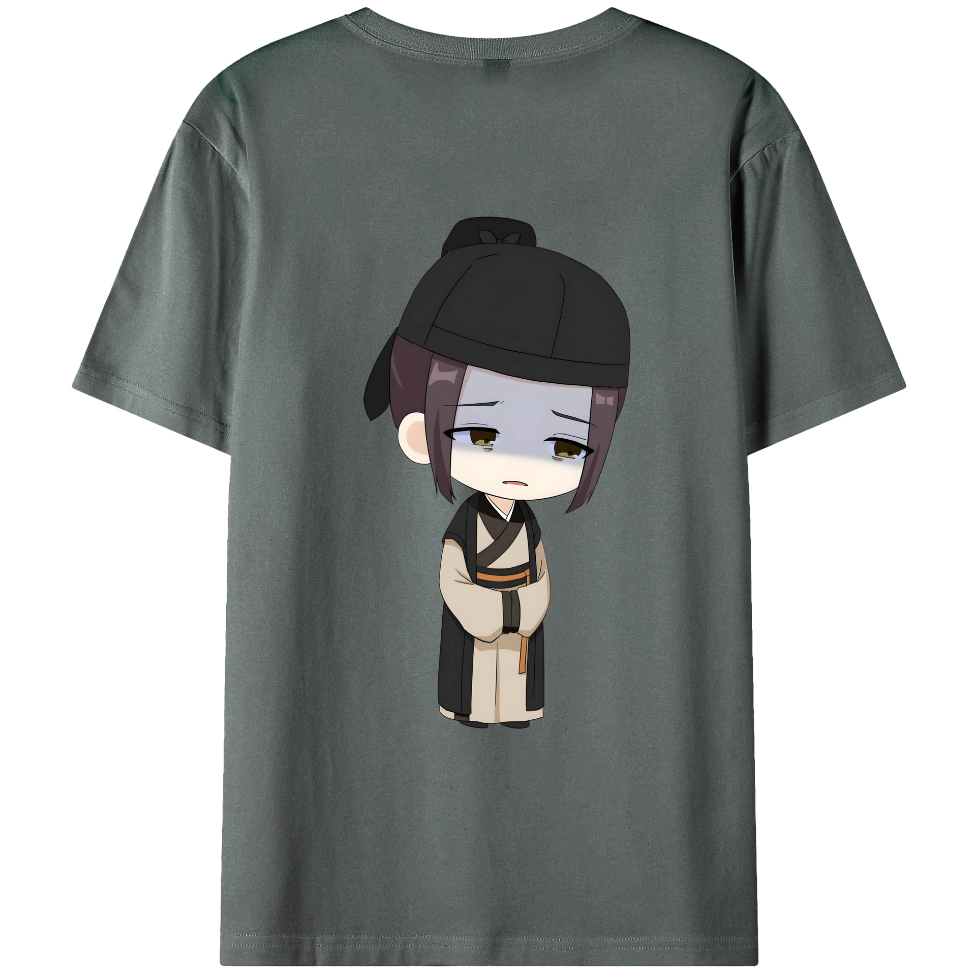 （画像用） 薬屋のひとりごと The Apothecary Diaries 綿100％ メンズ半袖Tシャツ（バックプリント） 通気性